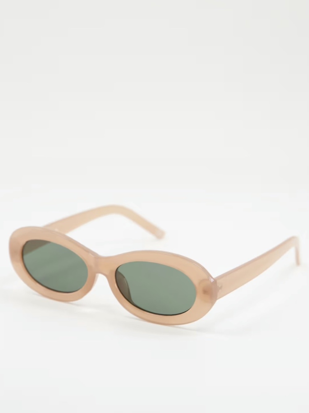 Round Blush Oval Sunglasses
